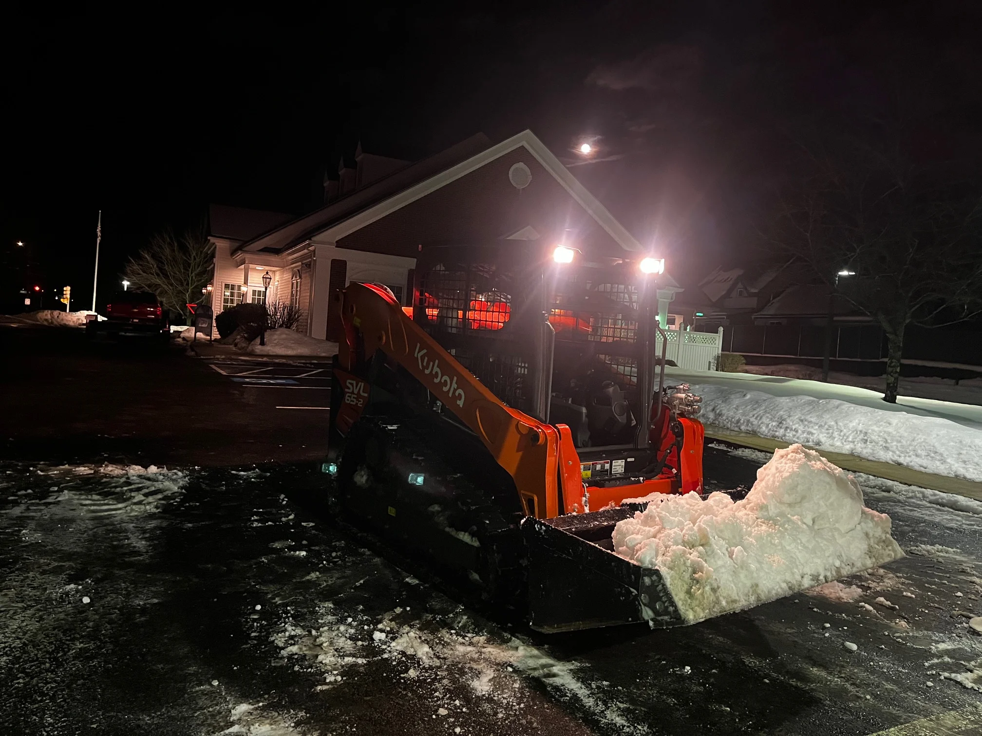 Commercial snow removal and ice management